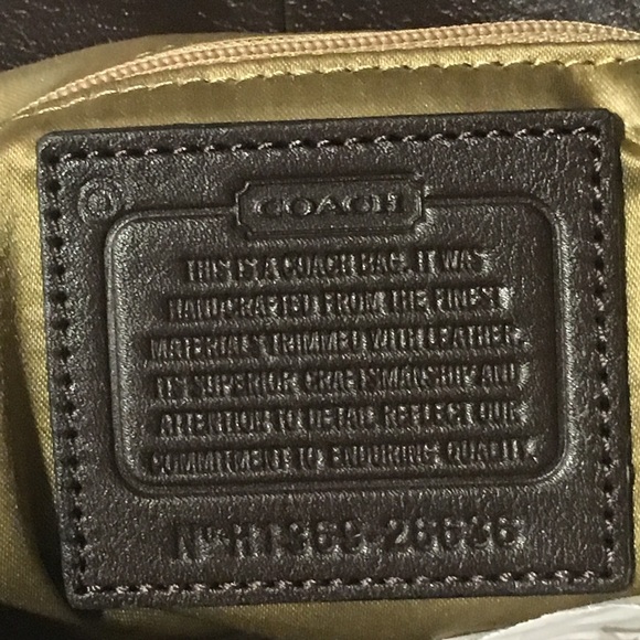 Coach Zebra Print Phoebe Madison Purse Bag - Picture 8 of 9